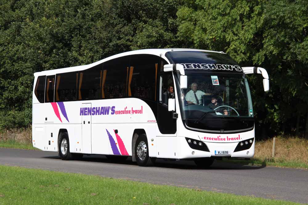 Henshaws Volvo B9R Plaxton Elite WJI696