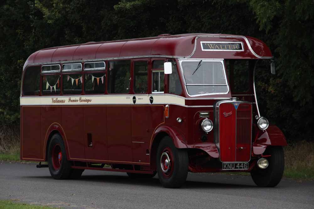 Silver Service AEC Regal III Willowbrook 4 Vallances Coaches