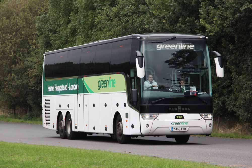 Arriva Kent Thameside Van Hool Astron TX17 9003 Green Line