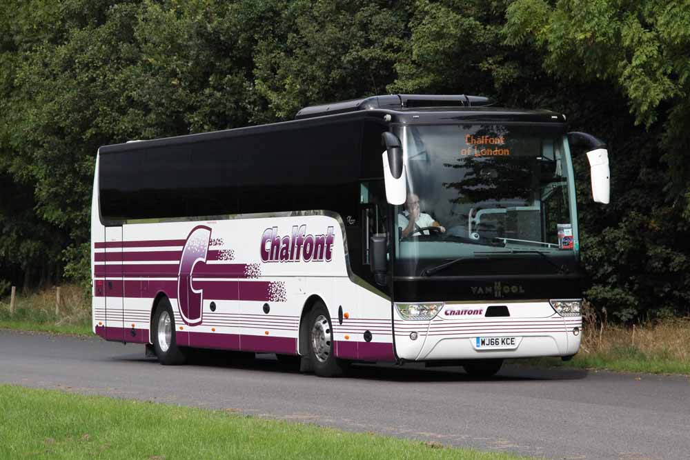 Chalfont Coaches Van Hool TX15 Acron WJ66KCE