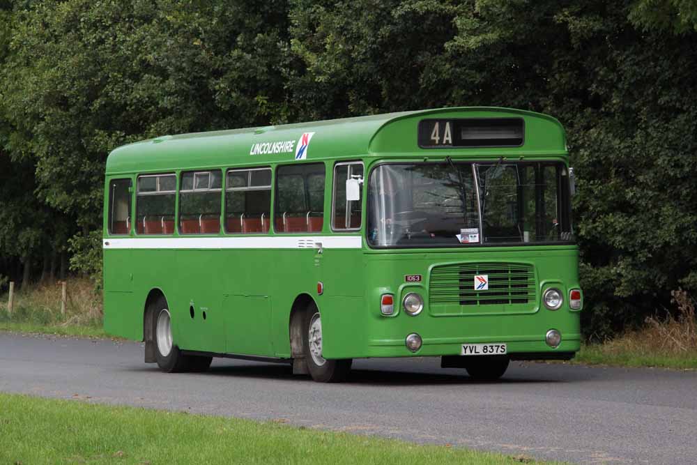 Lincolnshire Road Car Bristol LH6L ECW 1063