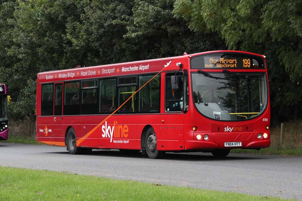 High Peak Scania L94UB Wright 698