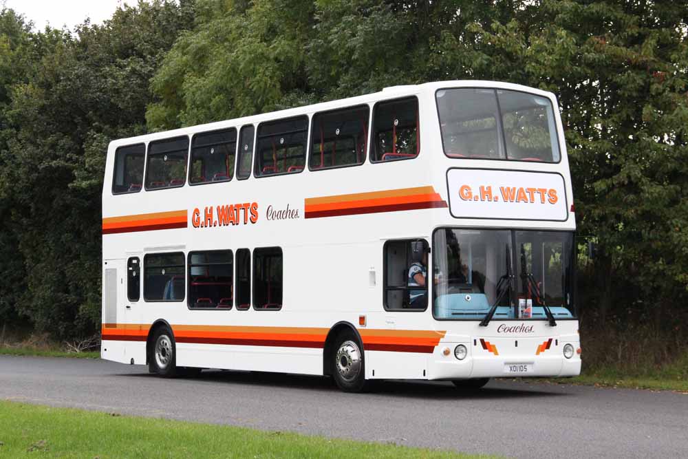 GH Watts Volvo B7TL Plaxton President XOI105