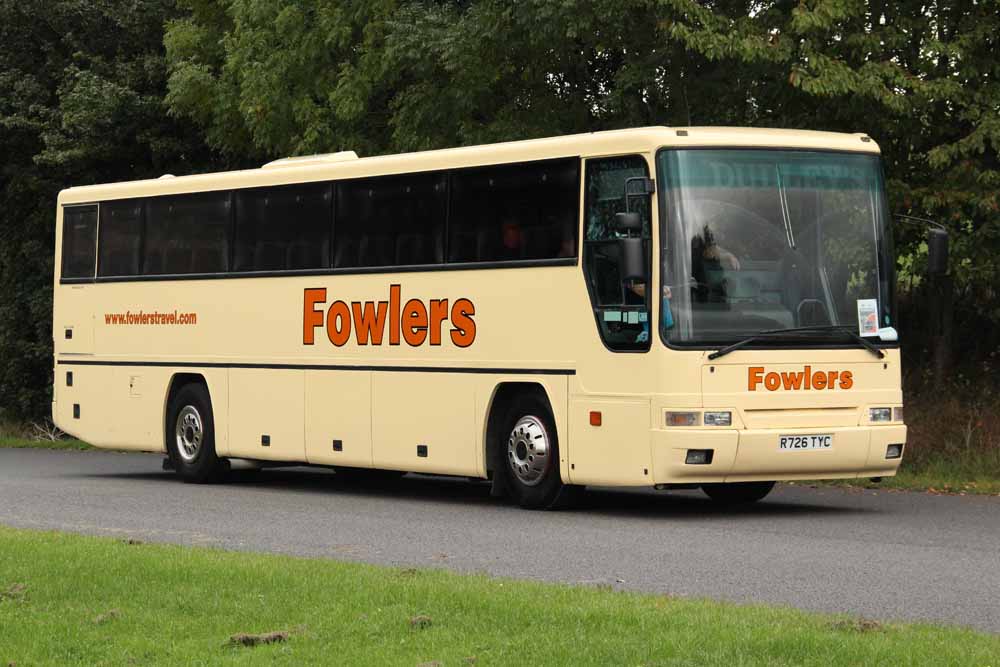 Fowlers Volvo B10M Plaxton R726TYC