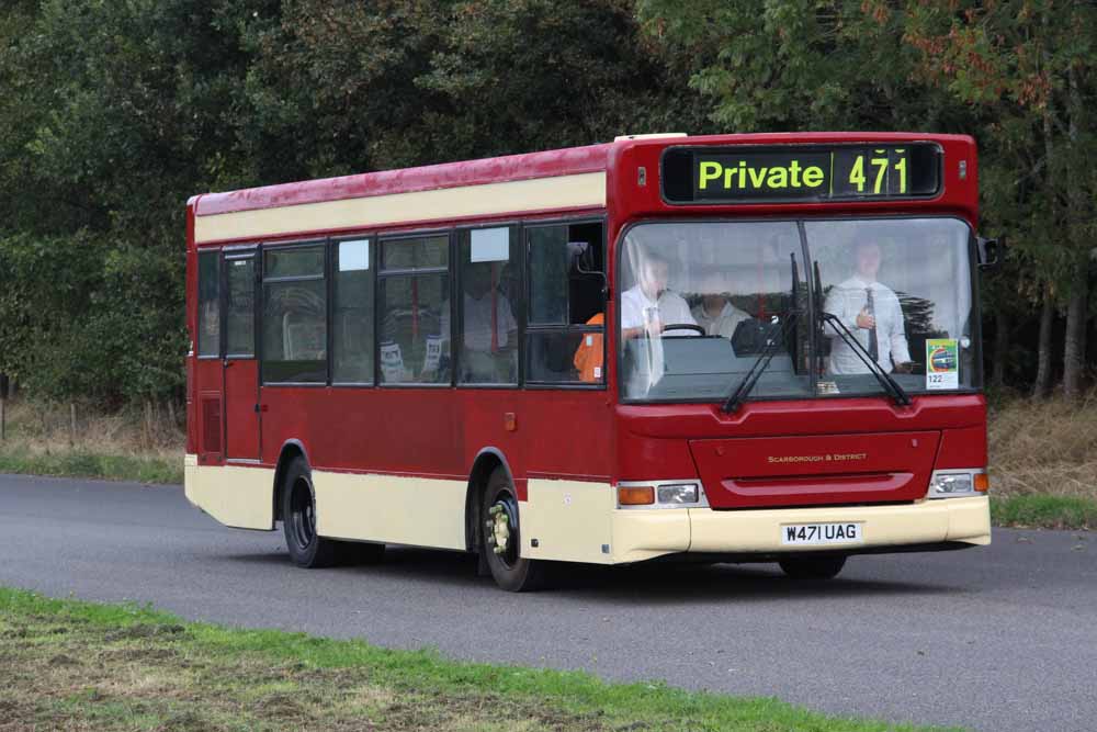 Scarborough & District Dennis Dart Plaxton MPD 471