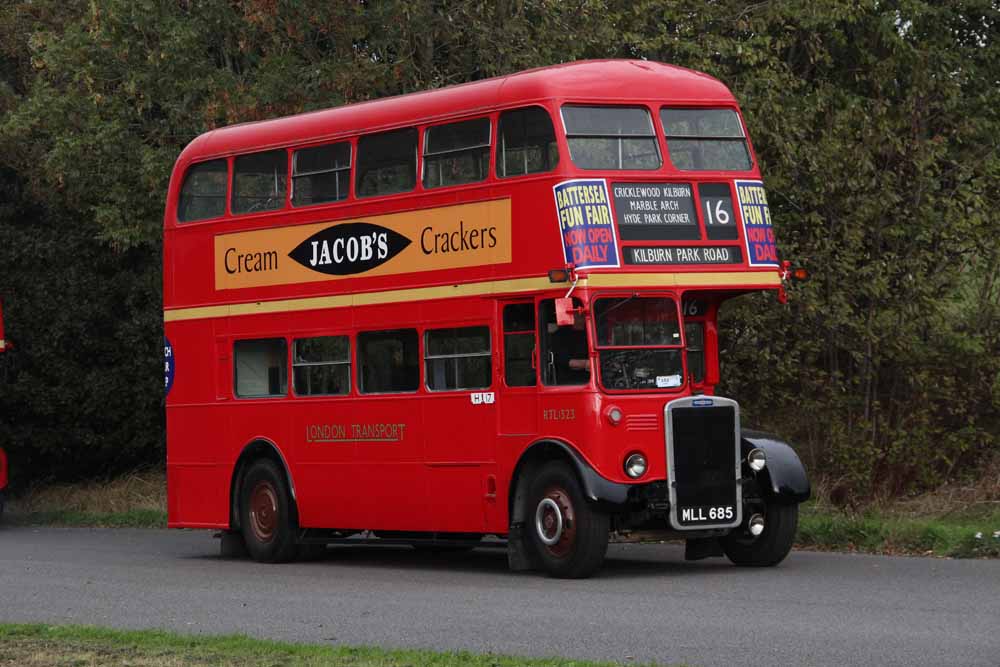 London Transport Leyland Titan 7RT Park Royal RTL1323