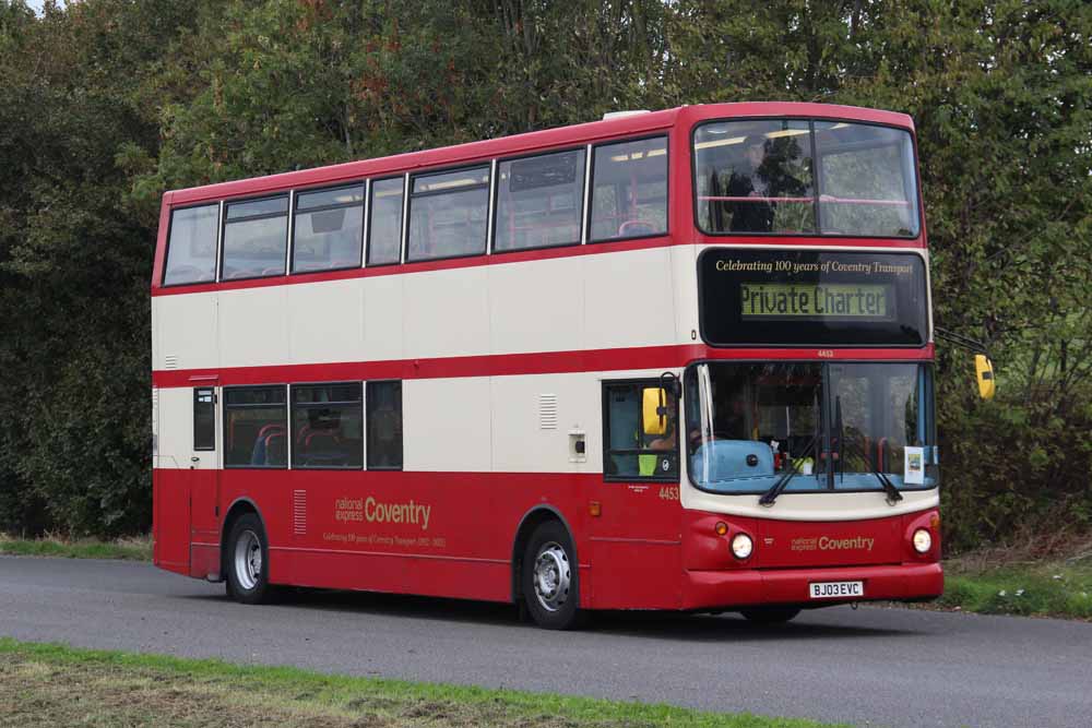 National Express West Midlands Dennis Trident Transbus ALX400 4453 Coventry City