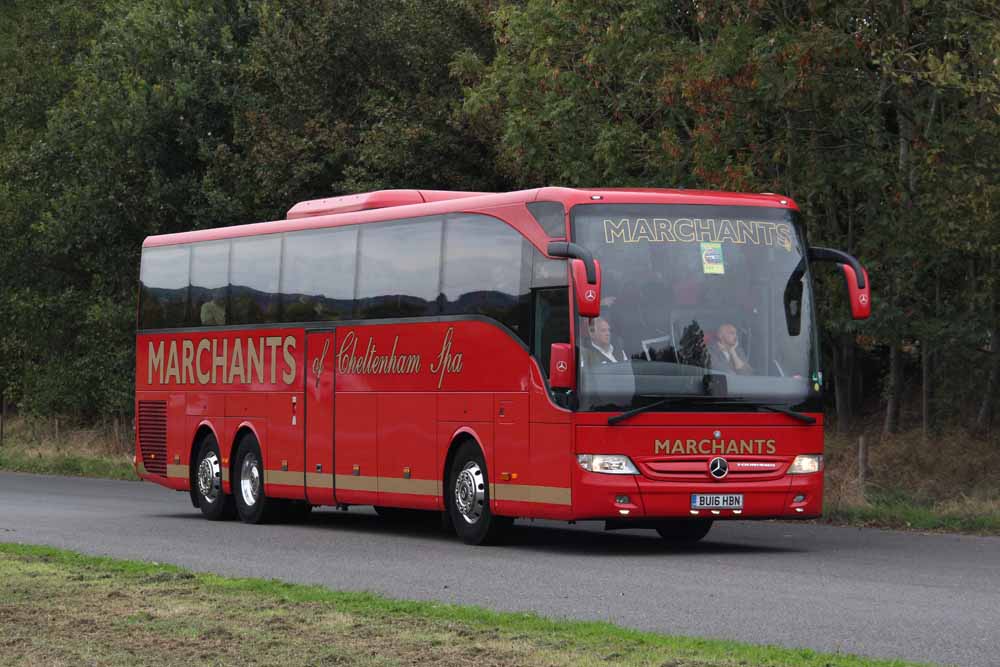 Marchants Mercedes Tourismo BU16HBN