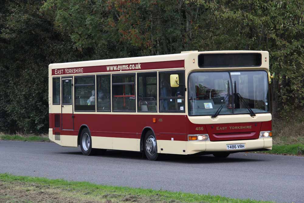 East Yorkshire Dennis Dart Plaxton MPD 486