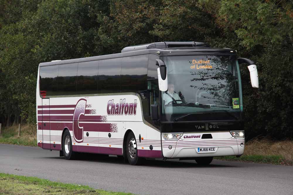 Chalfont Coaches Van Hool TX15 Alicron WJ66KCE