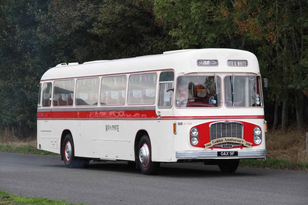 Red & White Bristol RELH6L ECW RC.968