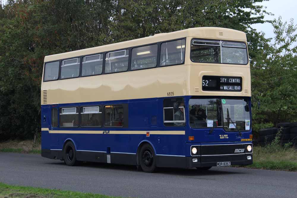 West Midlands PTE MCW Metrobus 6835