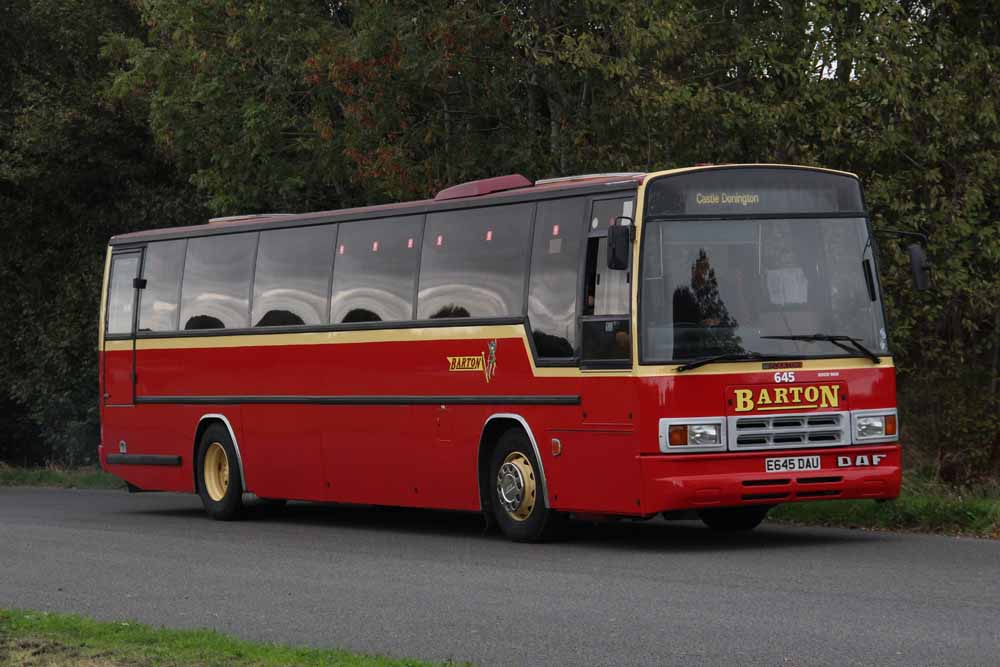 Barton DAF MB230 Plaxton Paramount 645