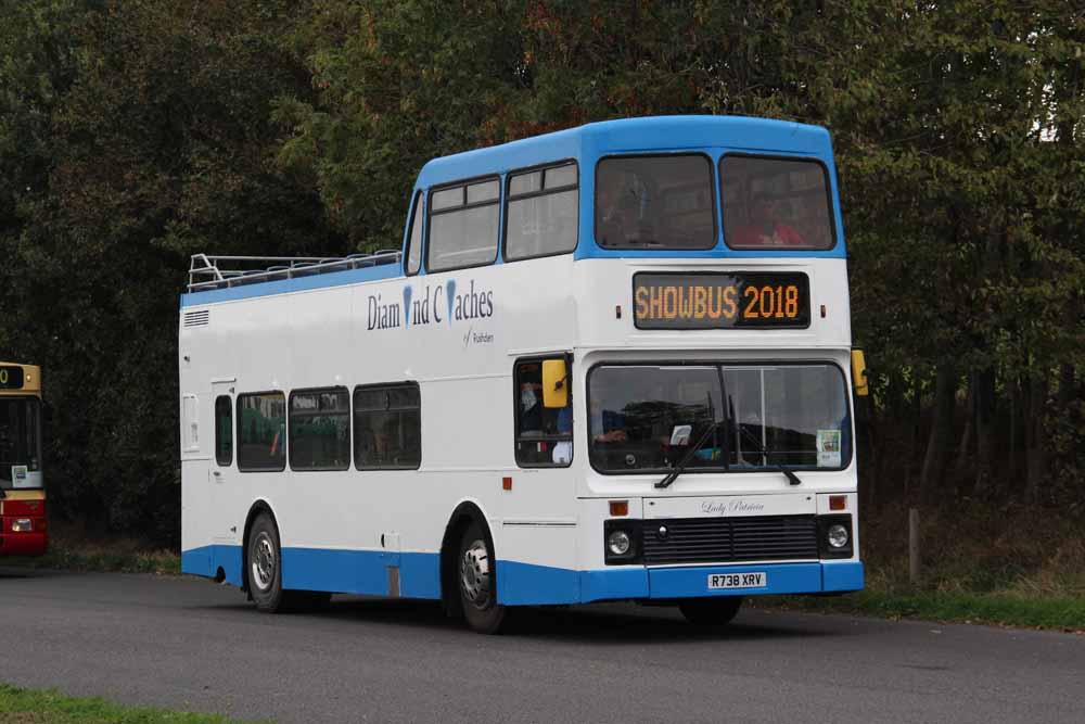 Diamond Coaches Volvo Olympian Northern Counties Lady Patricia R738XRV