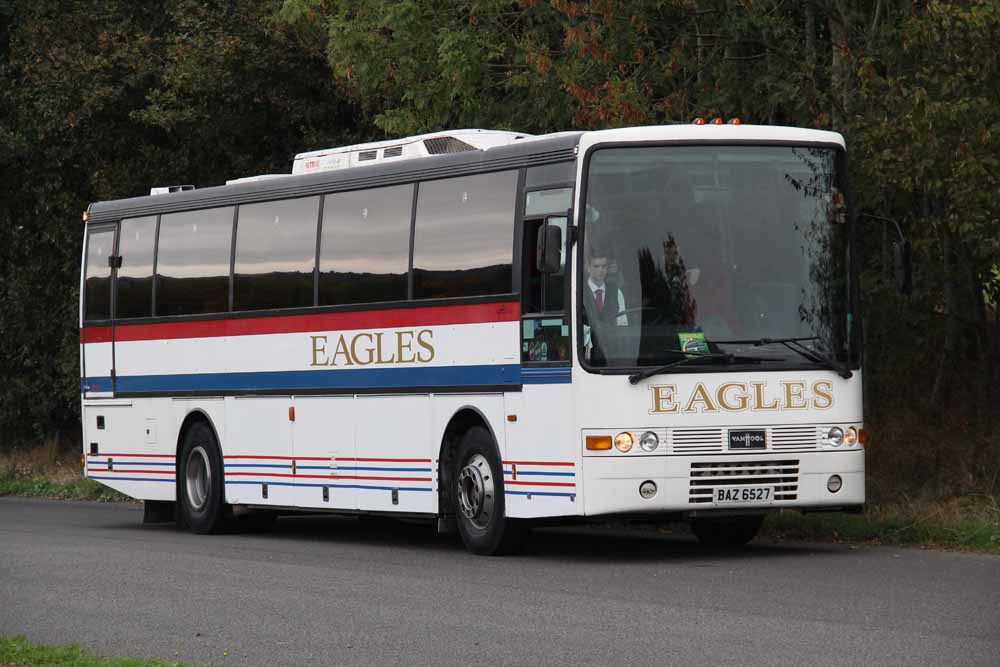 Eagle Coaches Volvo B10M Van Hool BAZ6527