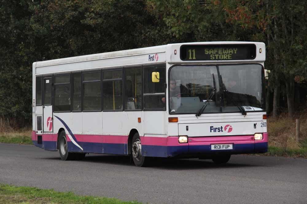 First Cymru Dennis Dart SLF Plaxton Pointer 42631