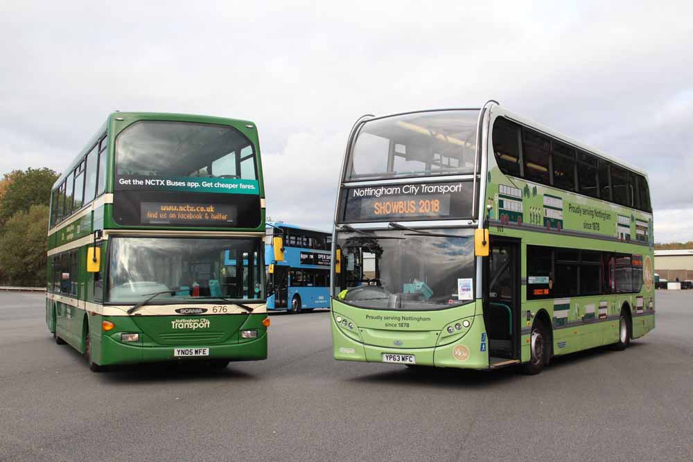 Nottingham Scania N94UD East Lancs 676 N230UD ADL 603