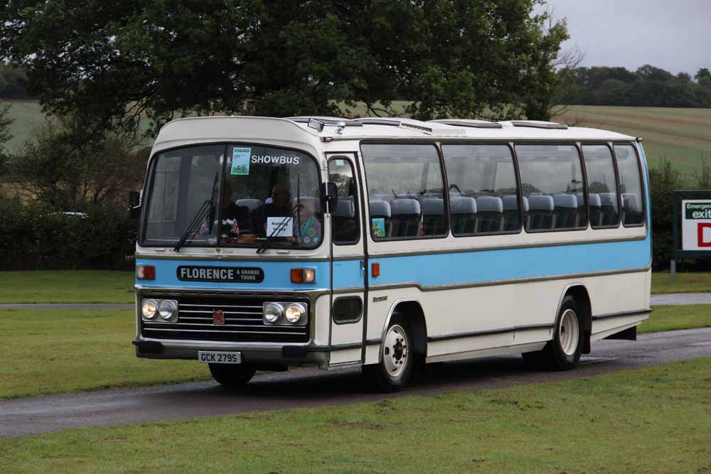 Battersby Silver Grey Bedford YLQ Plaxton Supreme 279