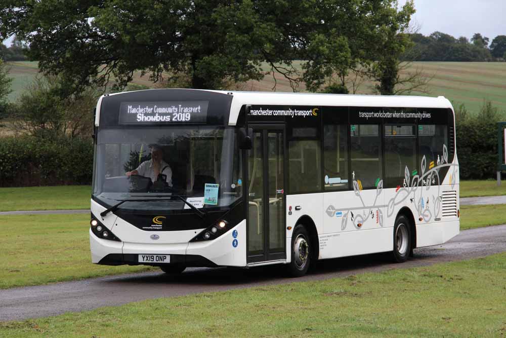 Manchester Community Transport Alexander Dennis Enviro200MMC YX19ONP