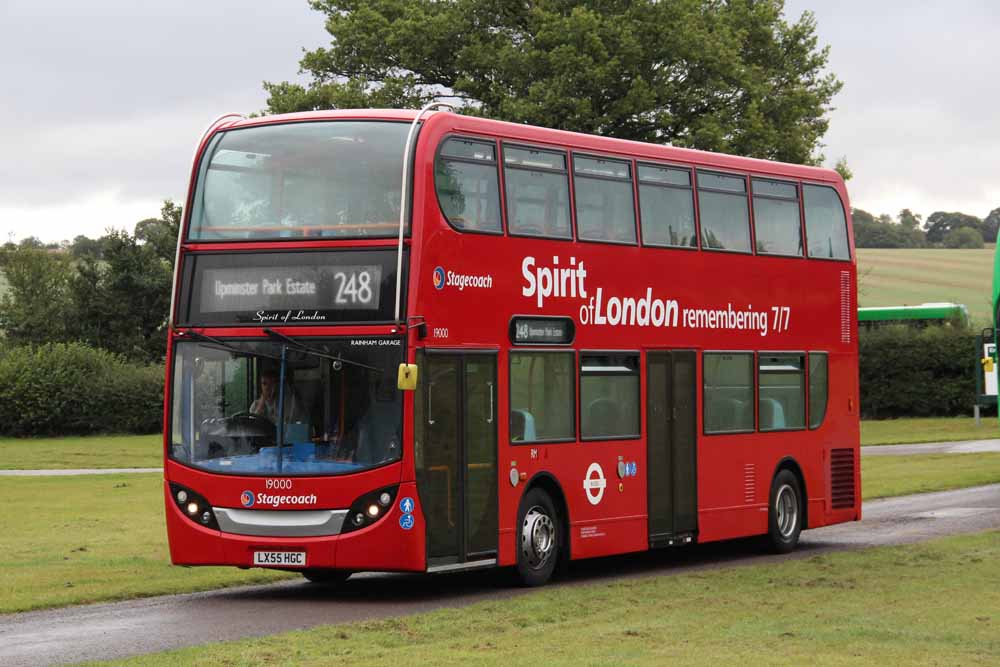 Stagecoach London Alexander Dennis Enviro400 19000