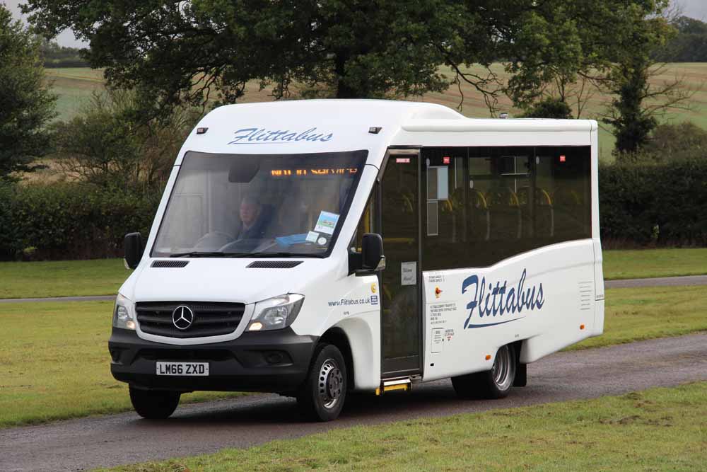 Flittabus Mercedes Sprinter 516CDI Mellor LM66ZMD