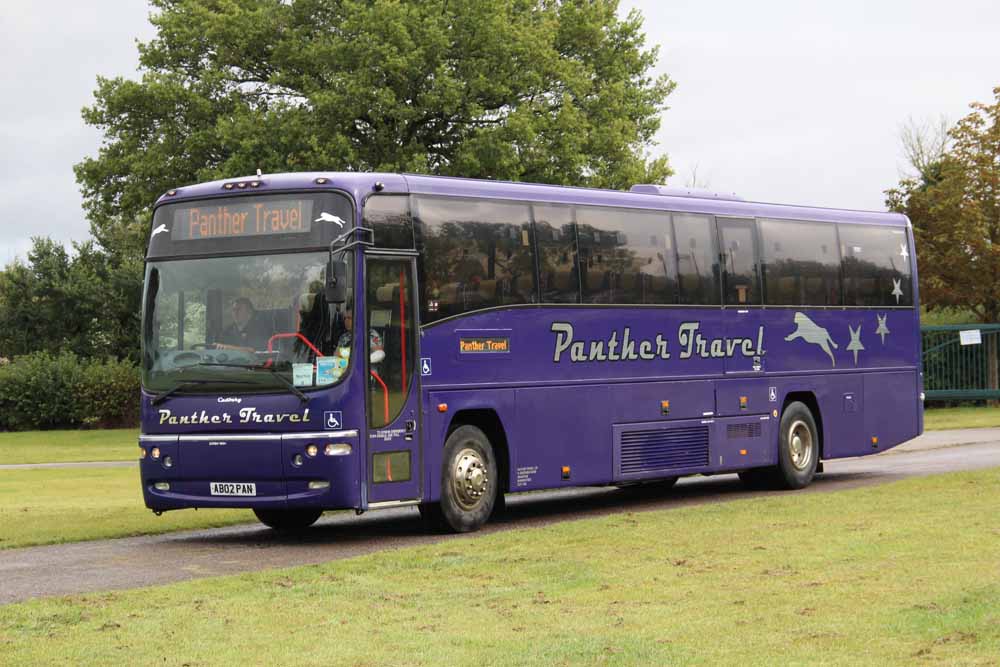 Panther Travel Volvo B12M Plaxton Panther AB02PAN First Bristol