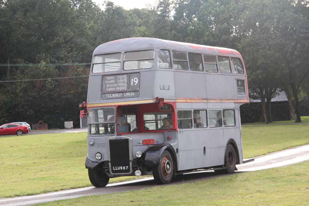 London Transport Leyland 6RT RTW497