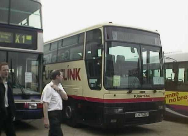 Wessex Flightlink Volvo B10M Plaxton 167