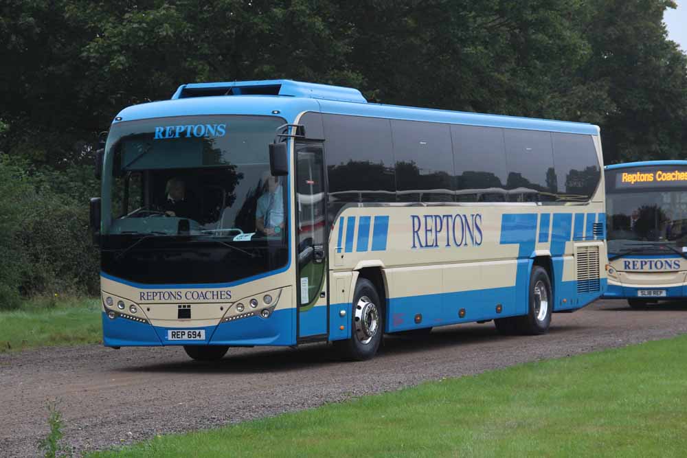 Reptons Volvo B8R Plaxton Leopard REP694