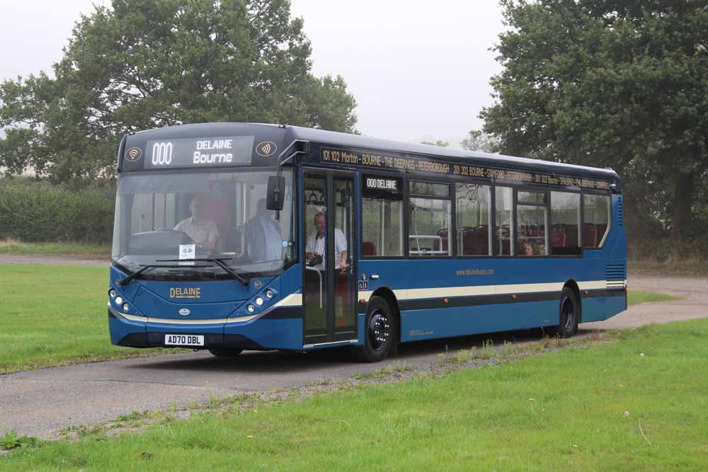 Delaine Buses Alexander Dennis Enviro200MMC 167