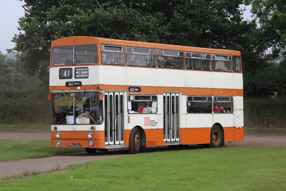 Greater Manchester Daimler Fleetline Park Royal 2236