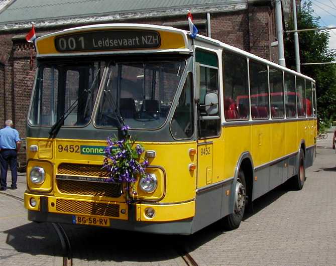 Amsterdam Bus Museum Den Oudsten NZH 9452