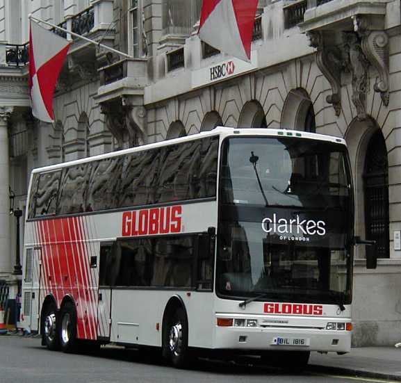 Clarkes Volvo B12T Jonckheere Monaco BIL1816