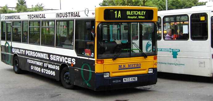 MK Metro Dennis Dart Plaxton Pointer 42