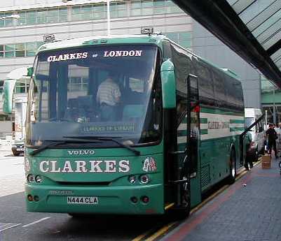 Clarkes Volvo B10M Jonckheere N444CLA