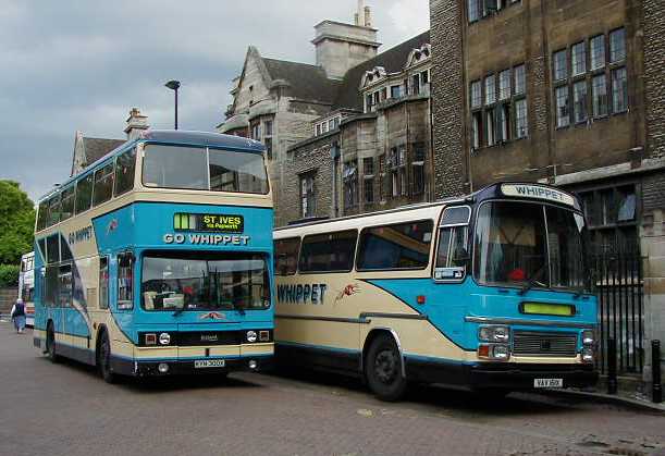 Go Whippet Leyland Titan T300 & Volvo Plaxton VAV161X