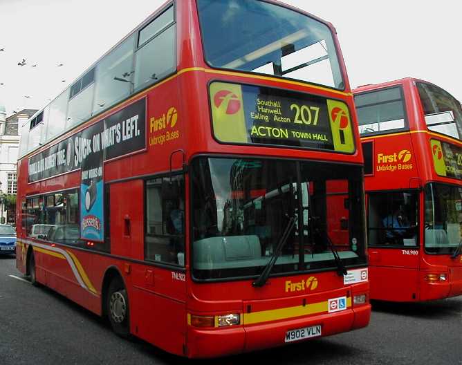 First Uxbridge Buses Trident TNL902 & 900