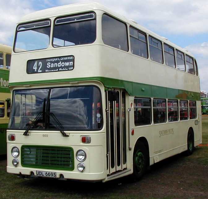 Southern Vectis Bristol VRTSL3 ECW 669