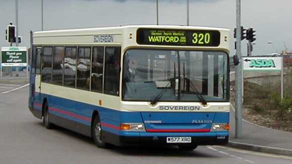 Sovereign Dennis Dart - Plaxton Pointer W577XRO