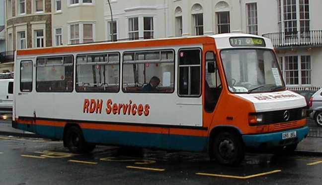 RDH Travel Services Mercedes 811D Wadham Stringer G55BEL