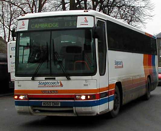 United Counties Volvo B10M Plaxton Premier 150