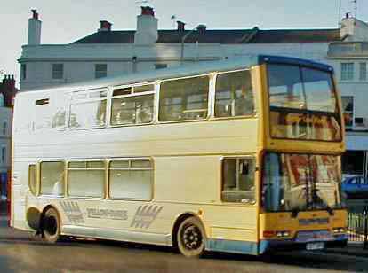 Bournemouth Yellow Buses Dennis Trident East Lancs Lolyne