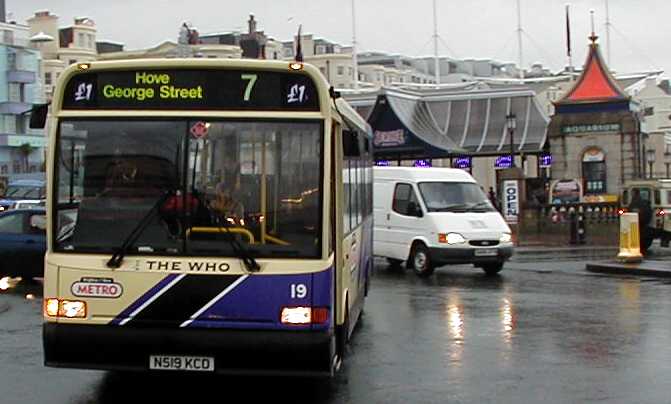 Brighton & Hove Dennis Dart Marshall 19