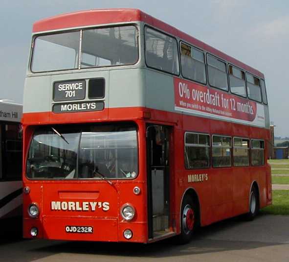 Morley's London Leyland Fleetline MCW DMS2232