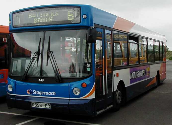 Stagecoach United Counties Dennis Dart SLF Alexander ALX200 448