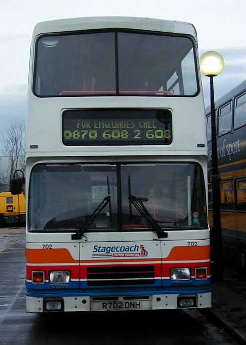 United Counties Volvo Olympian Alexander 702