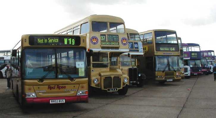 Red Rose Travel Golden Jubilee Bus RR02BUS