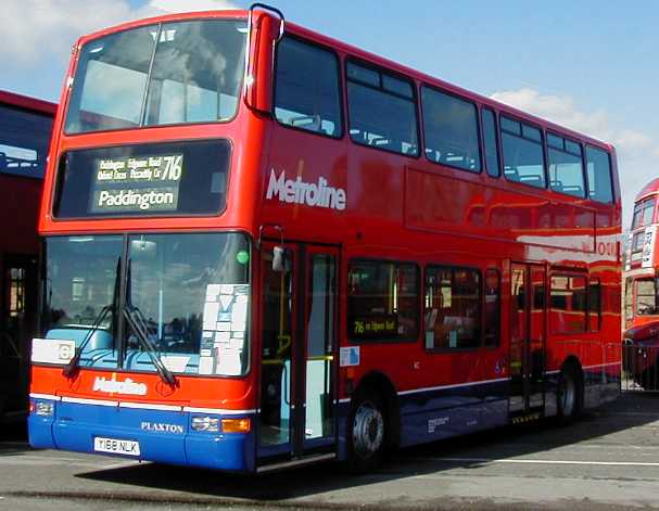 Metroline Volvo B7TL Plaxton President VPL168