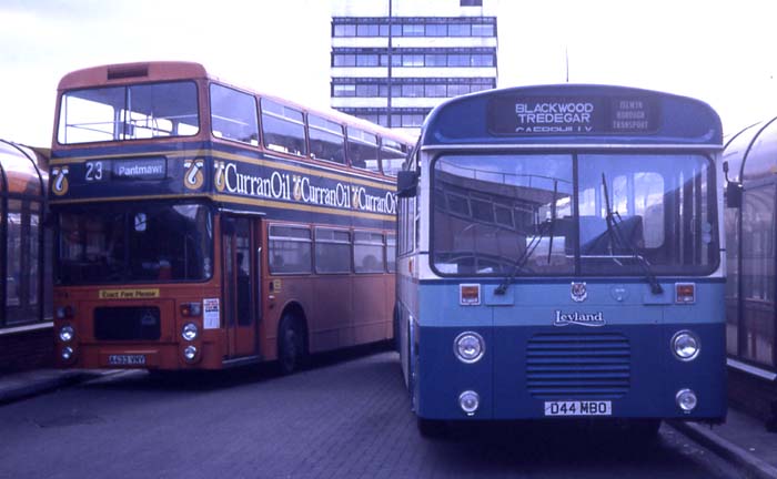 Islwyn Borough Transport Leyland Tiger East Lancs 44