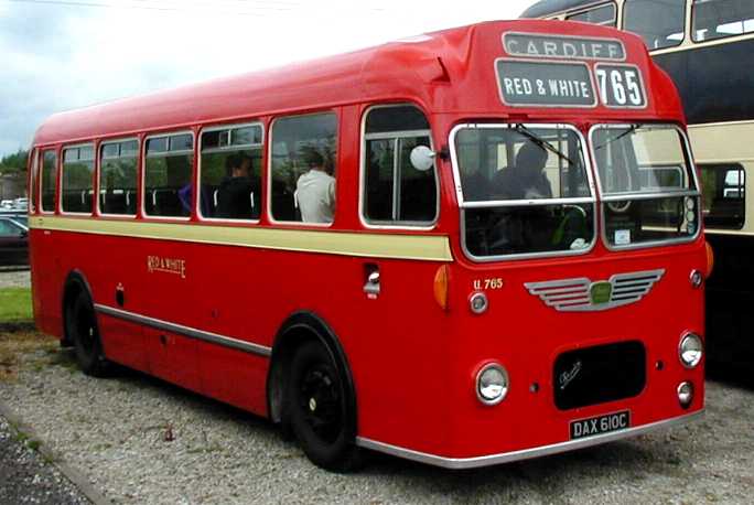 Red & White Bristol MW6G ECW U.765